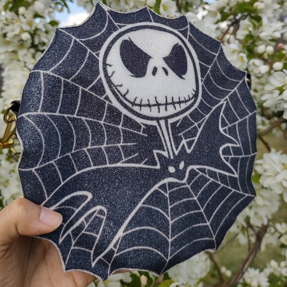 NEW Handmade The nightmare before Christmas Jack set Bag and coin purse - Picture 4 of 7